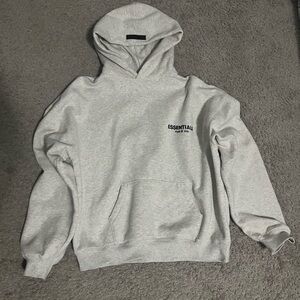 Fear of God Essentials Hoodie 'Light Oatmeal' used